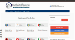 Desktop Screenshot of creersocieteoffshore.com